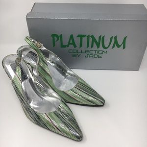 Platinum Collection by Jade Green Multicolor Fabri